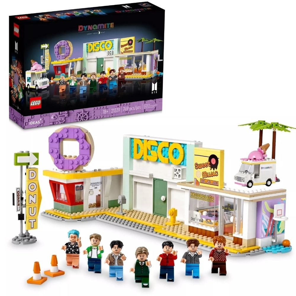 Sealed Box LEGO Ideas Downtown Disco Set Bts -21339